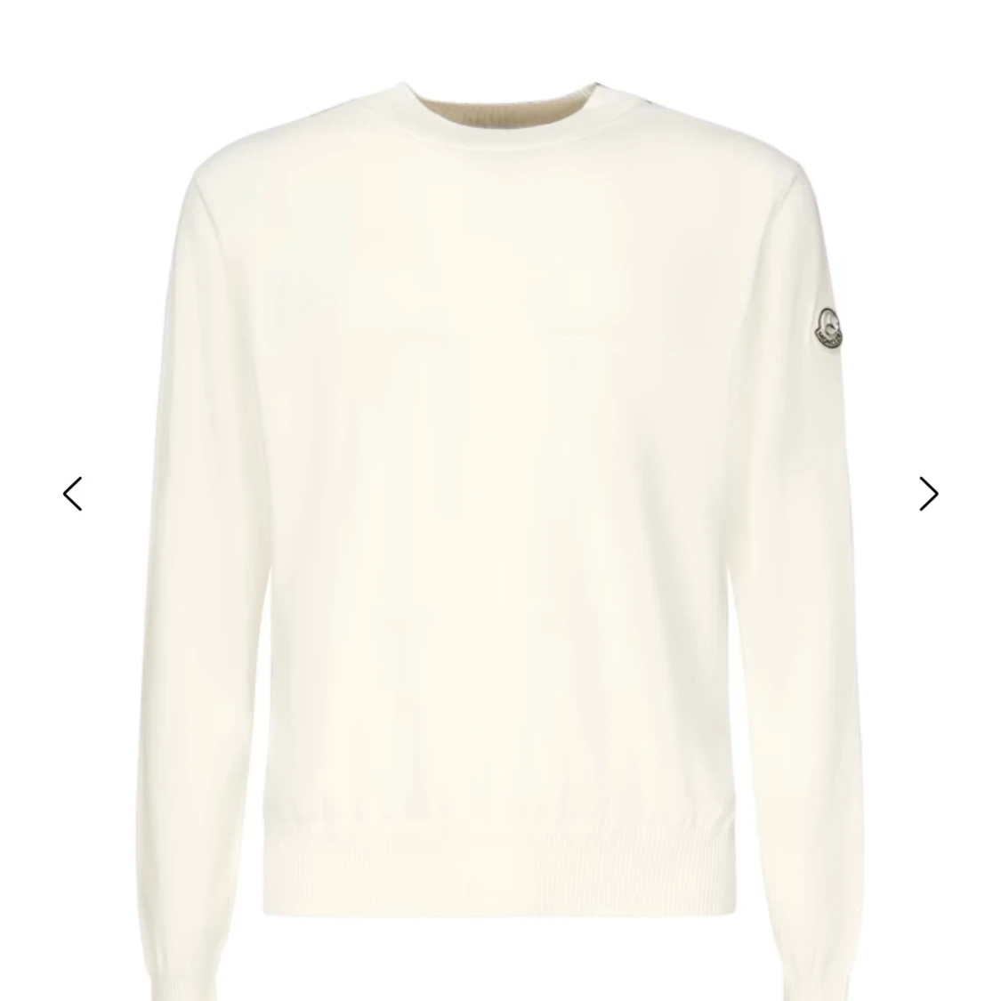 Mörkblå stickad tröja från Moncler