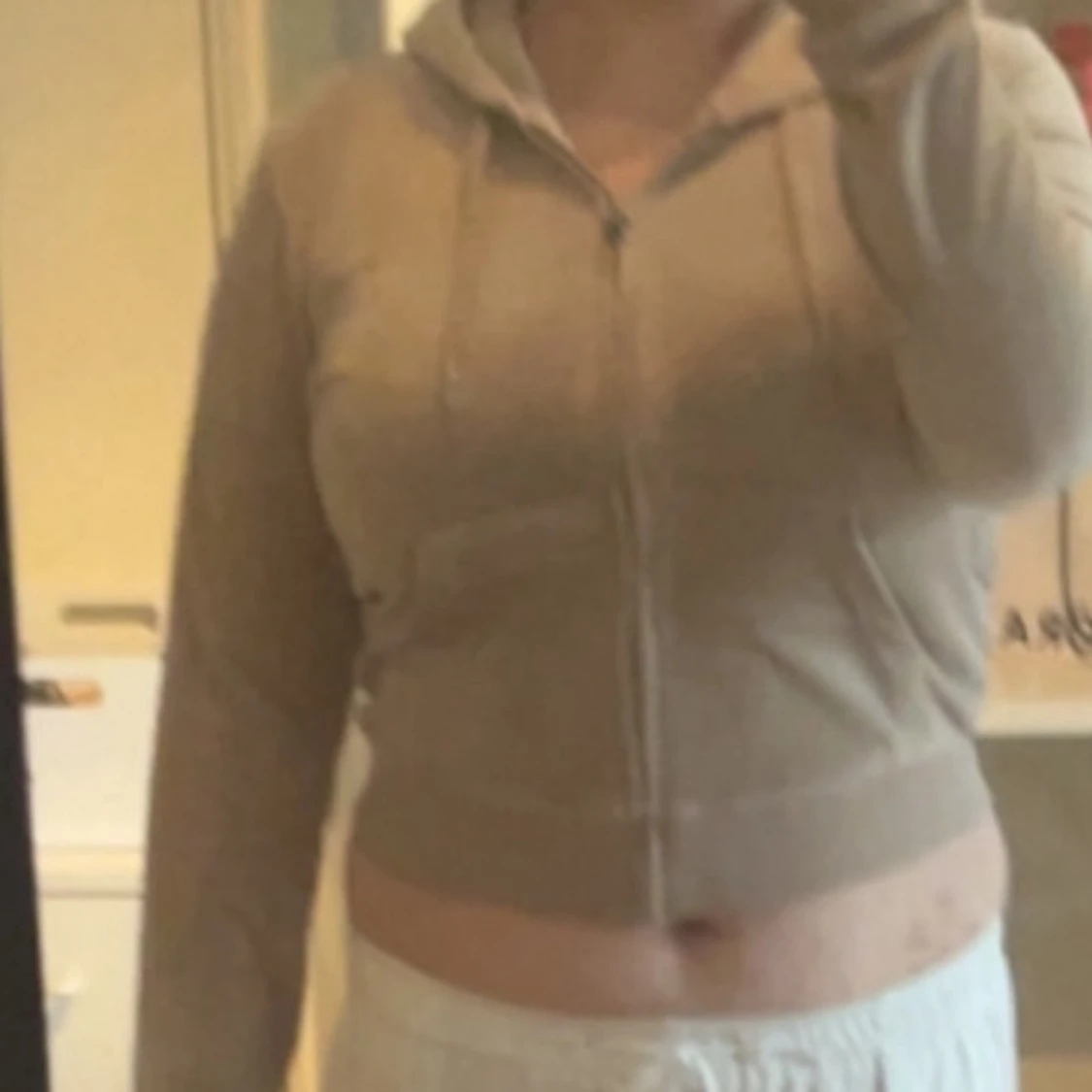 Juicy couture tröja i beige  - 2