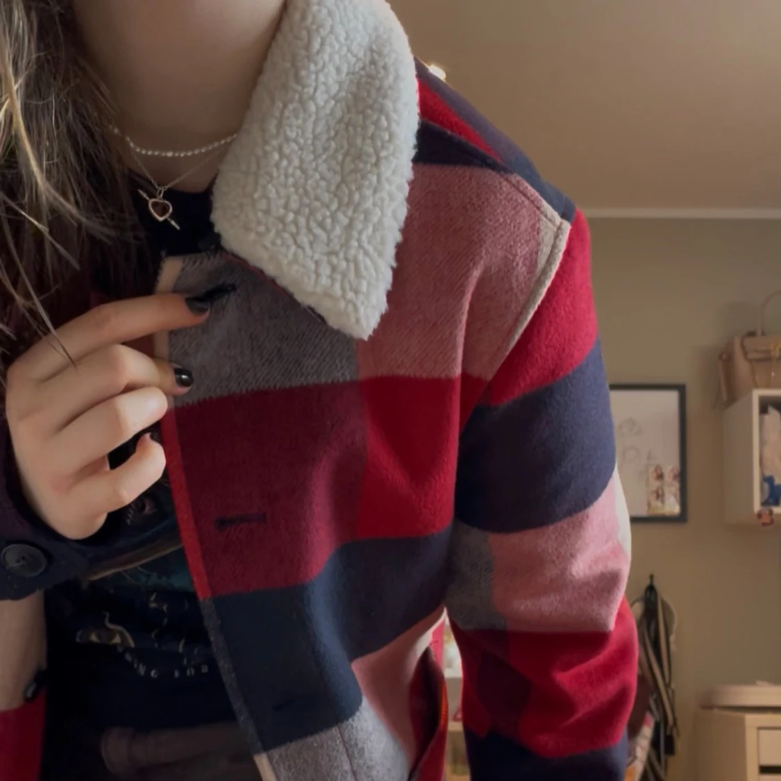 Rutig overshirt från Topman XS - 3