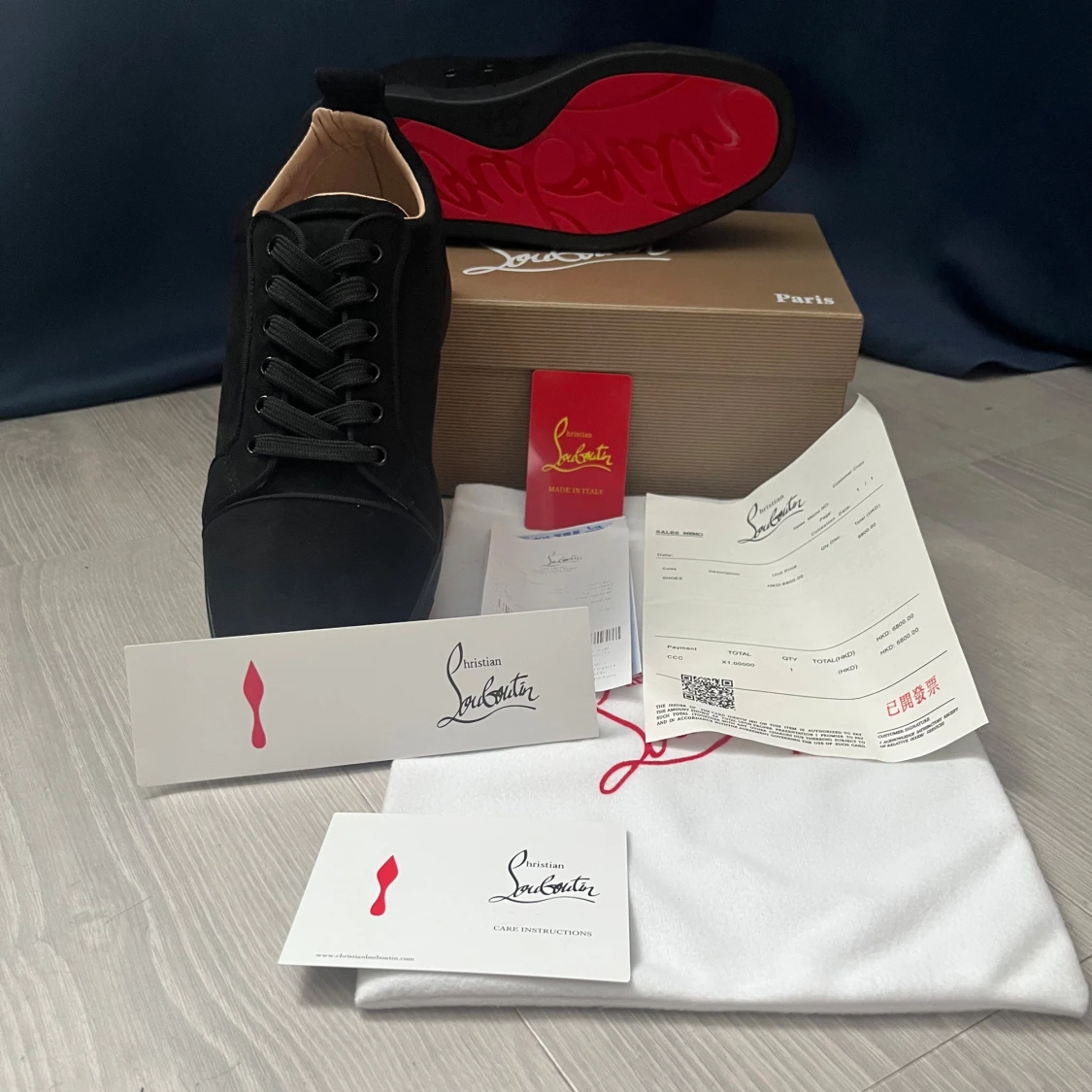 🔥 Christian Louboutin Sneakers – Storlek 43 - 1