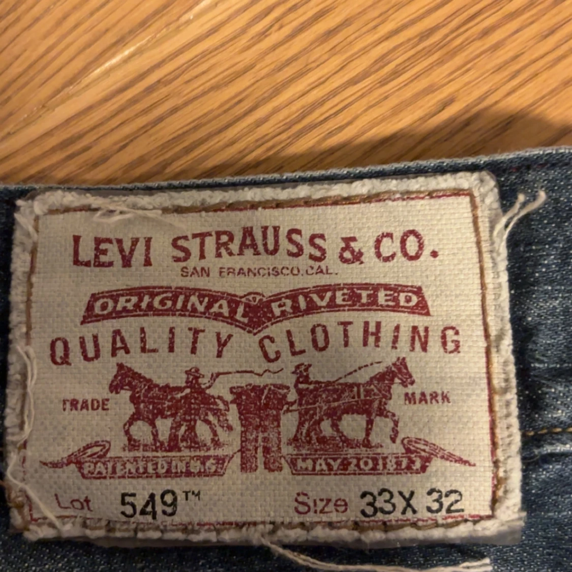 Levi's 549 blå jeans 33x32 - 2