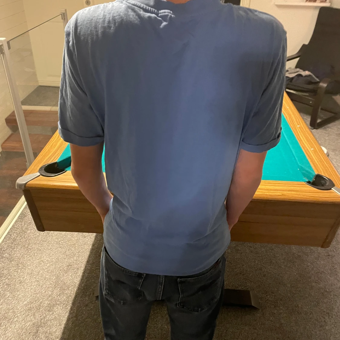 Blå t-shirt Denim Clothing Co. - 2