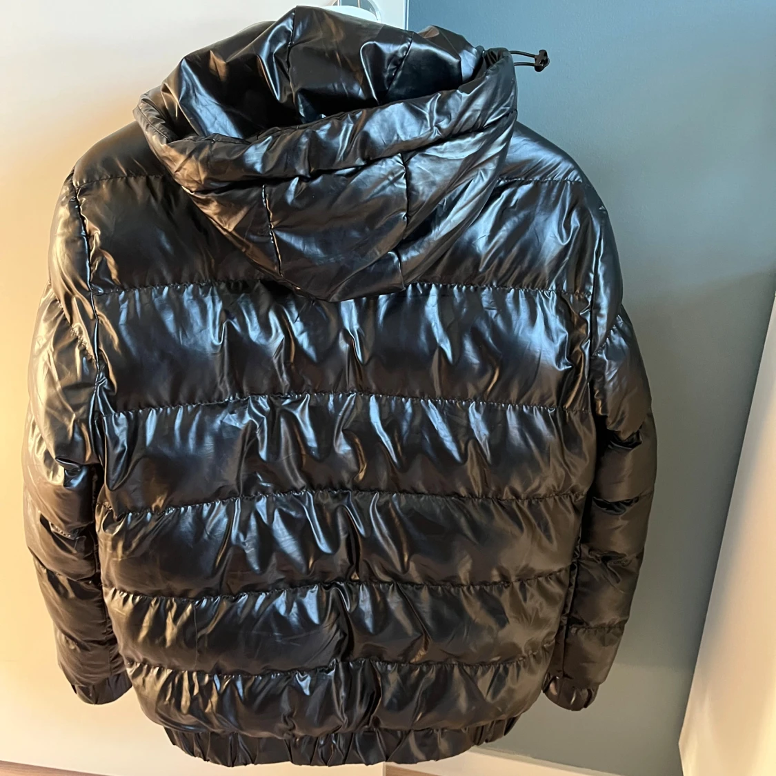 Snygg glansig vinterjacka - 1