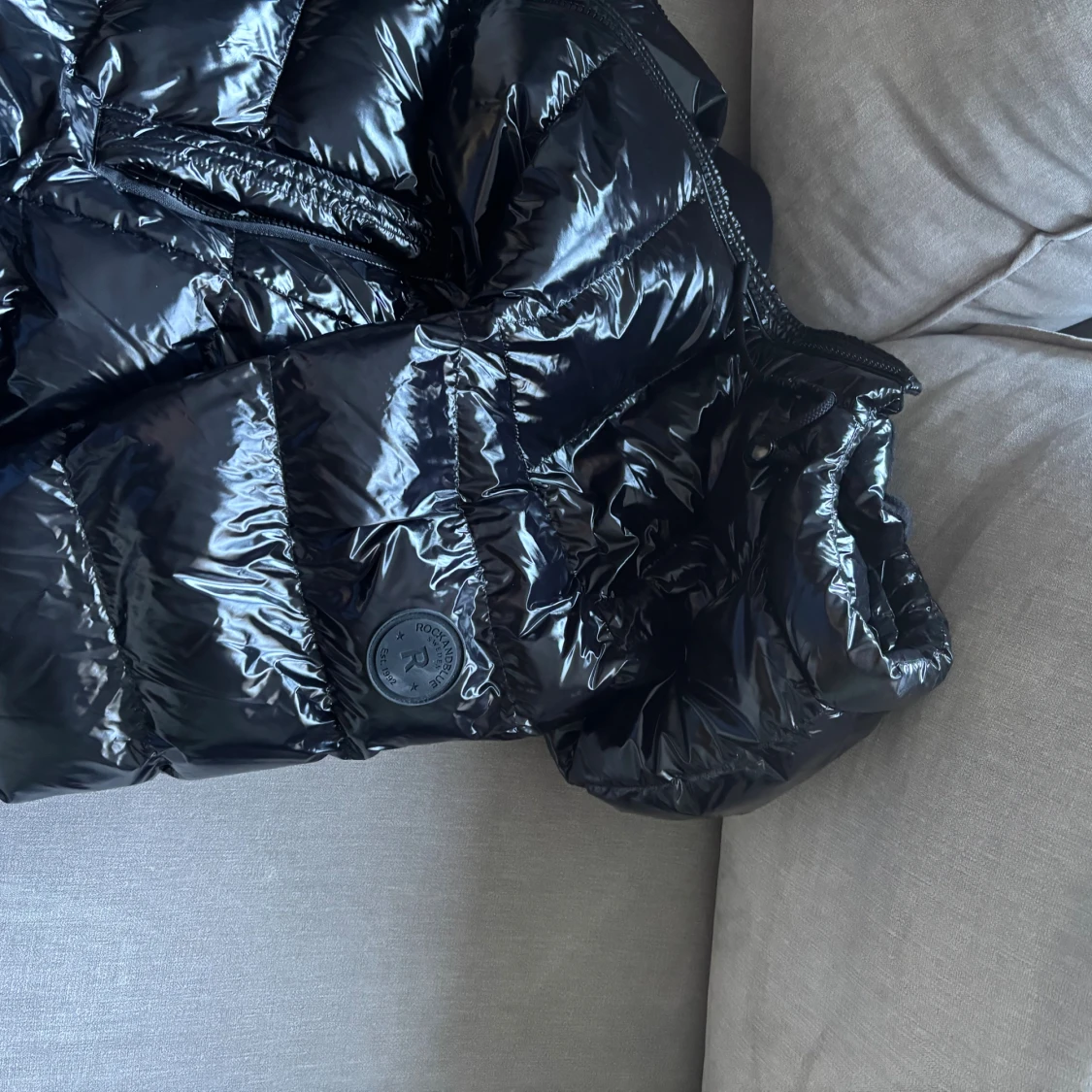 Svart pufferjacka Rockandblue - 3