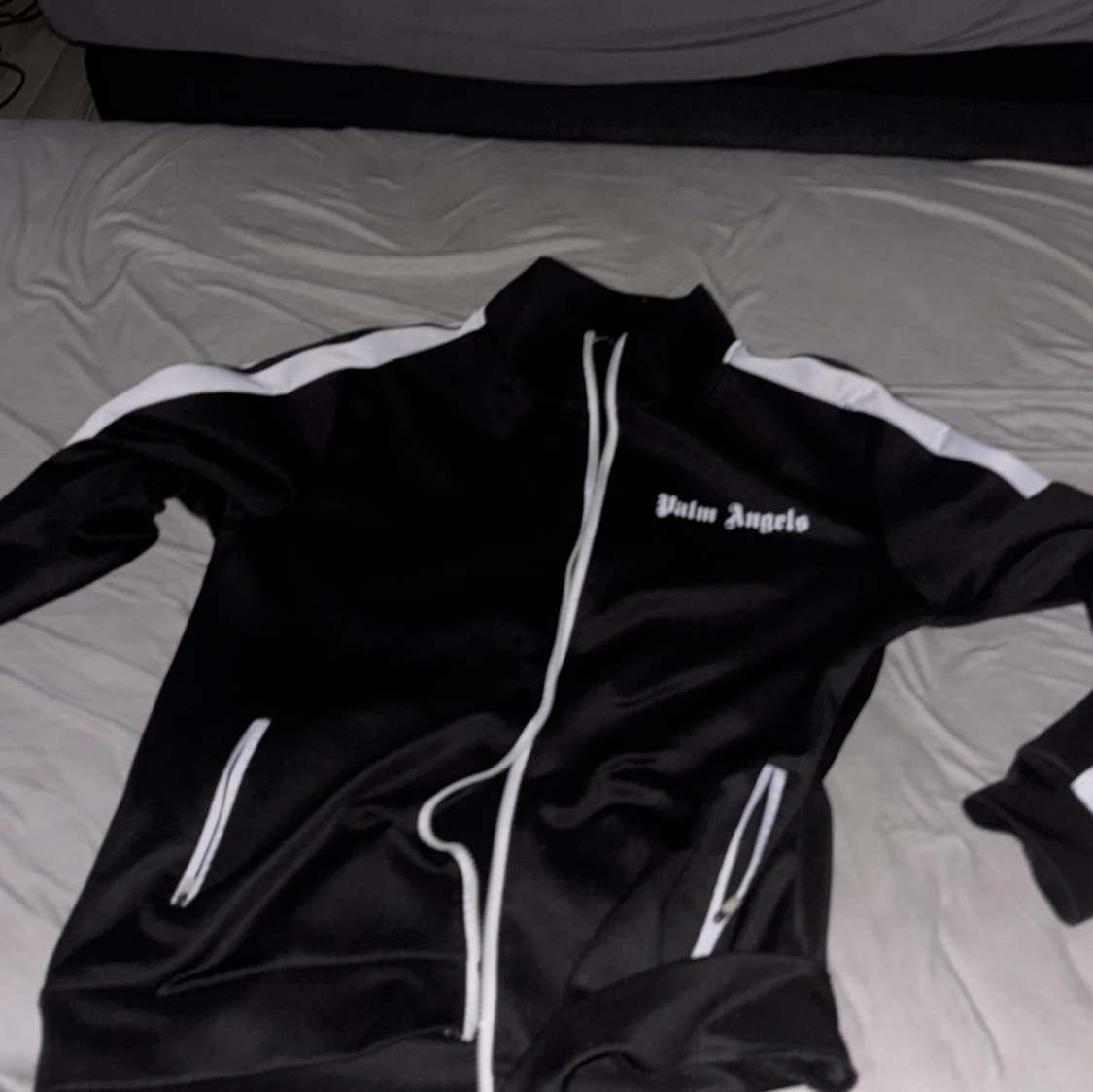 Svart track jacket från Palm Angels
