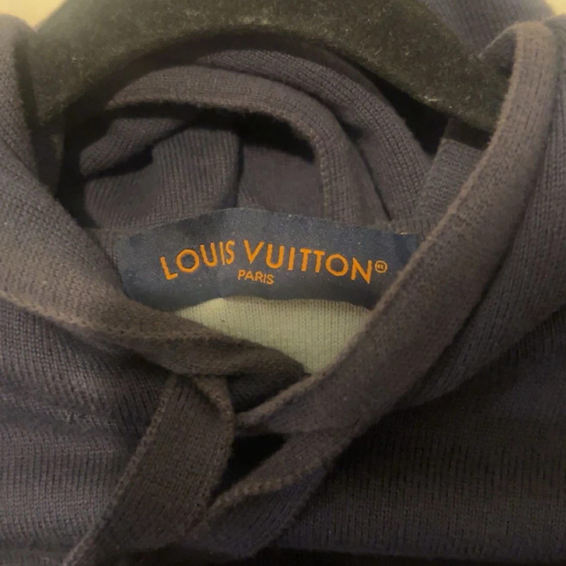 Mörkblå Louis Vuitton hoodie XS - 2