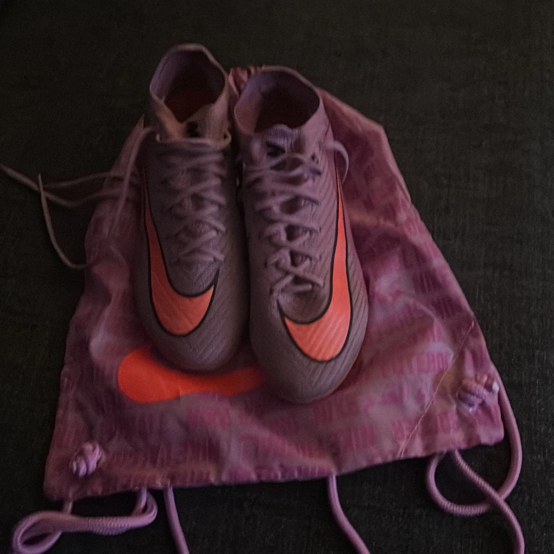 Nike Mercurial lila fotbollsskor elite