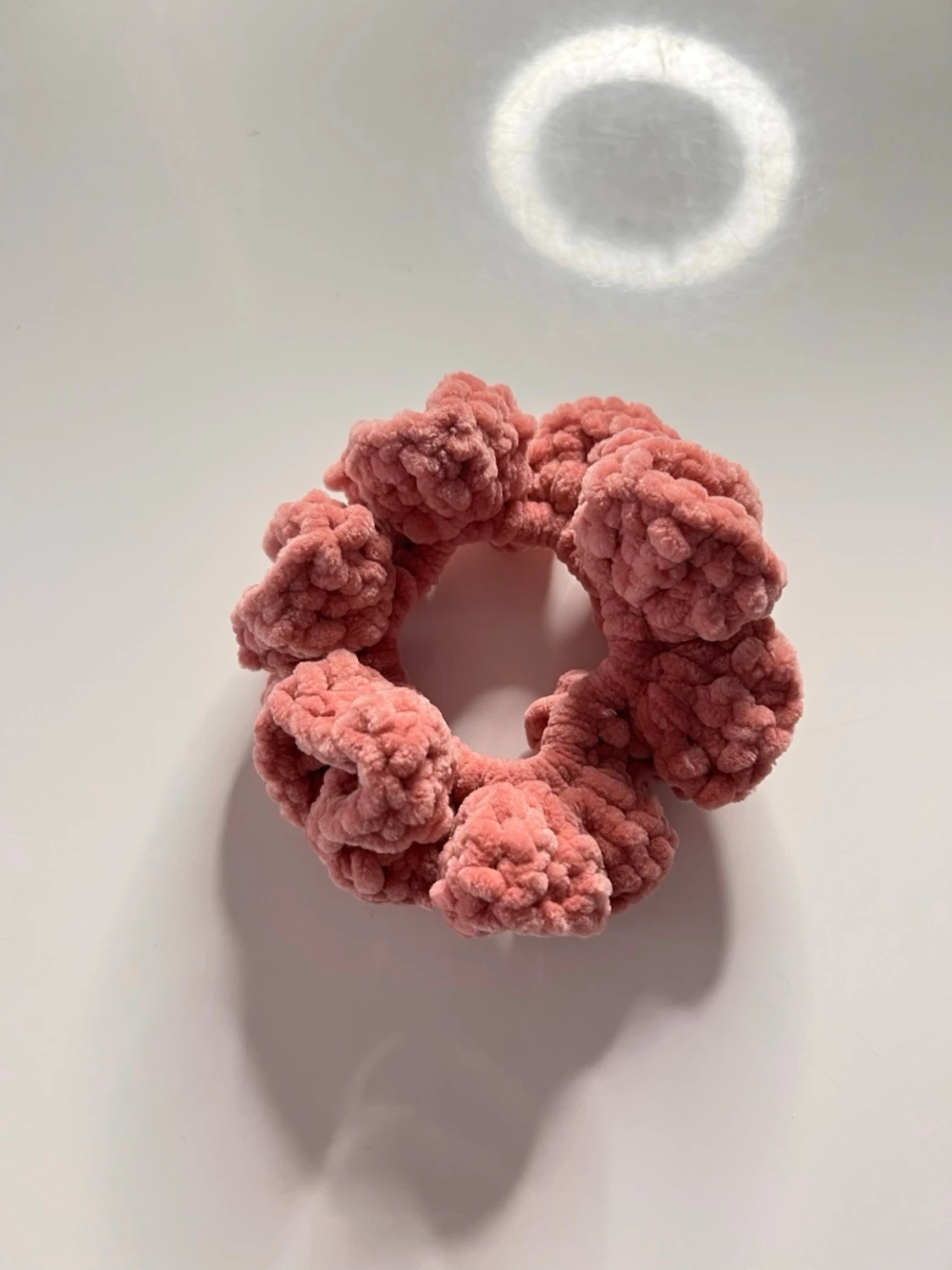 Velvet scrunchie - Rosa - 2