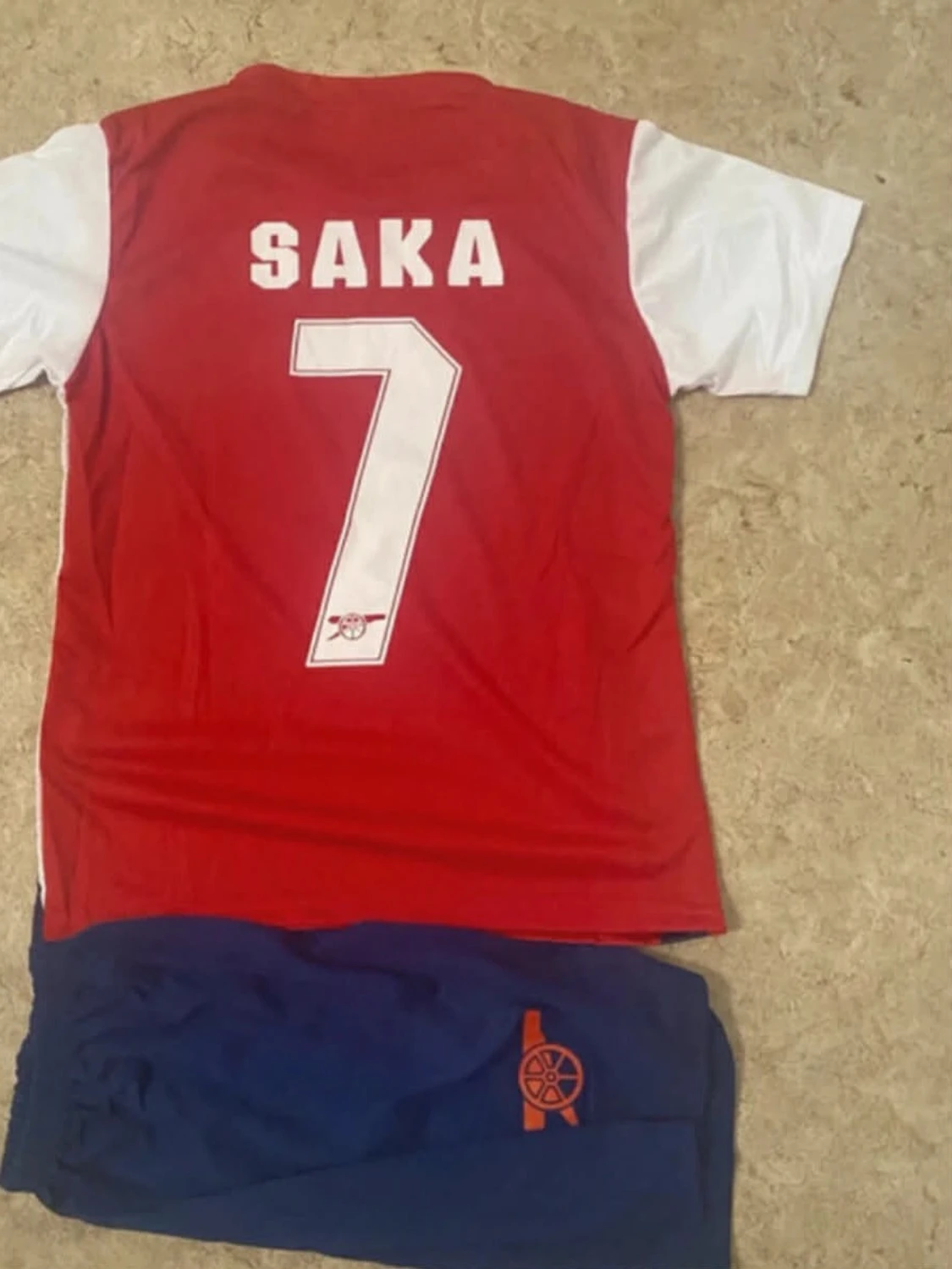 Arsenal fotbollströja Saka #7 - 1