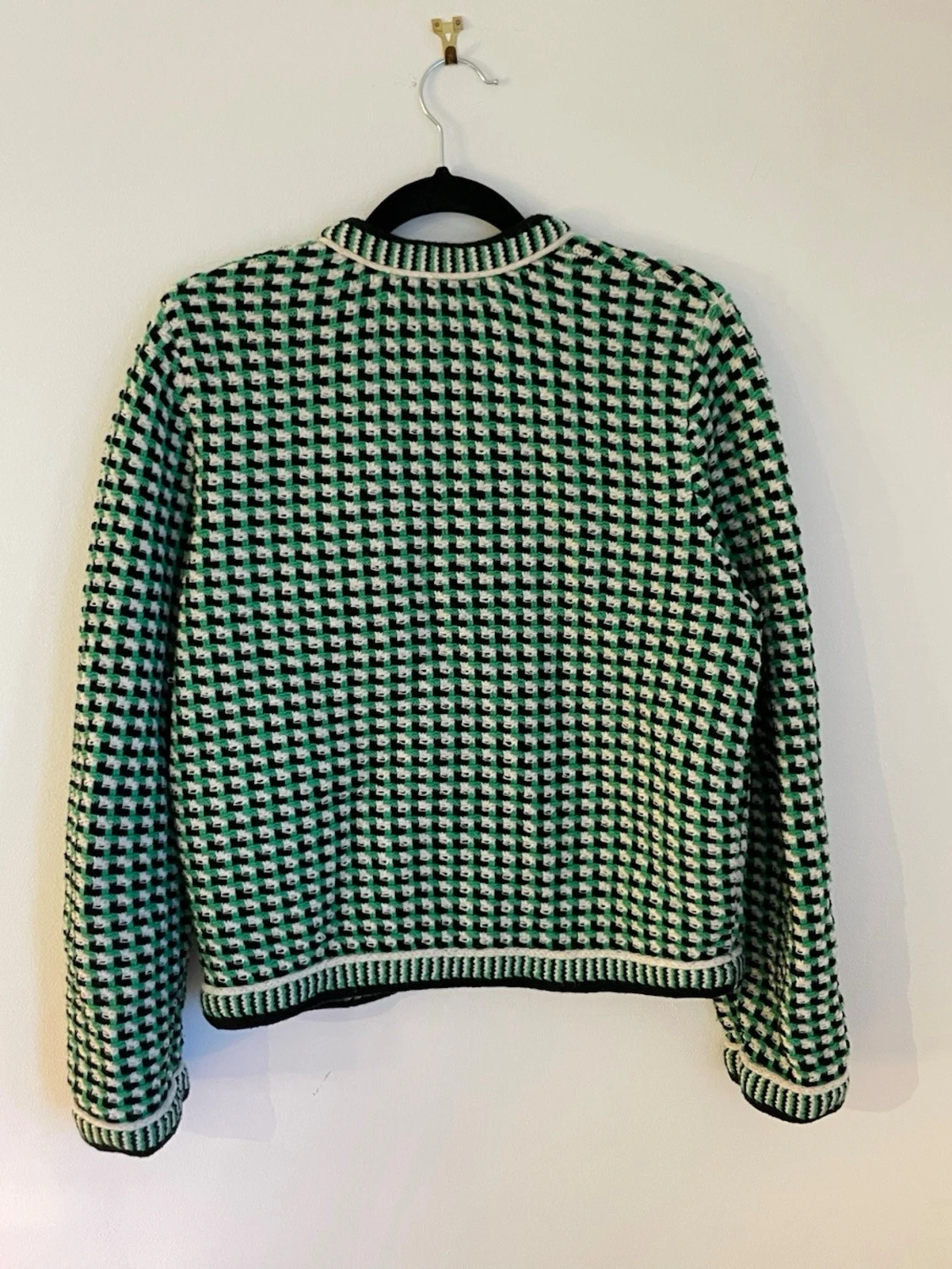 Rutig cardigan jacka från Maje - 1