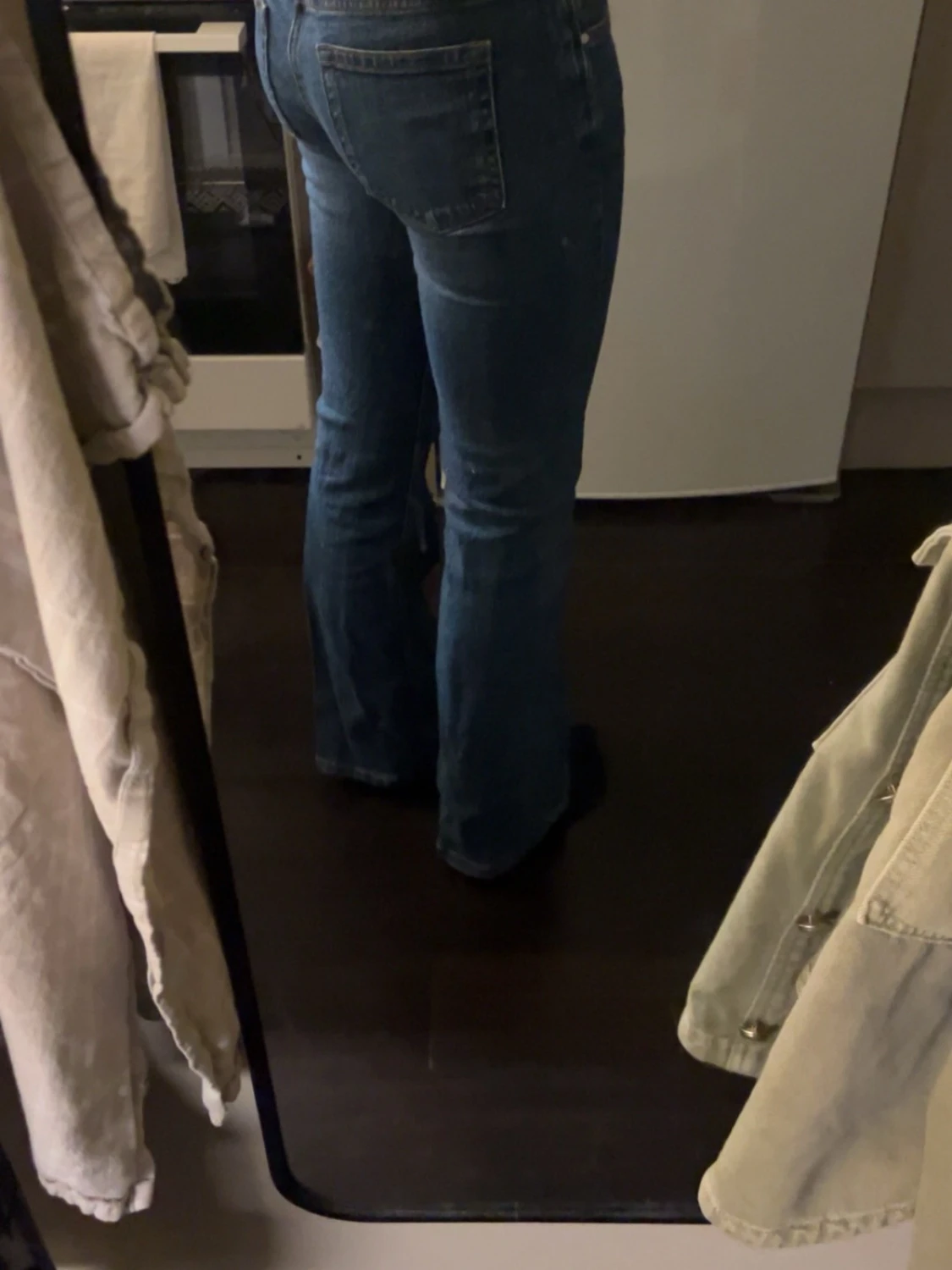 Blå bootcut jeans Mira W26 L32 - 1