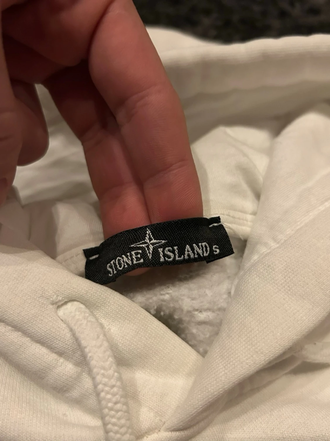 Vit Stone Island Hoodie - 3