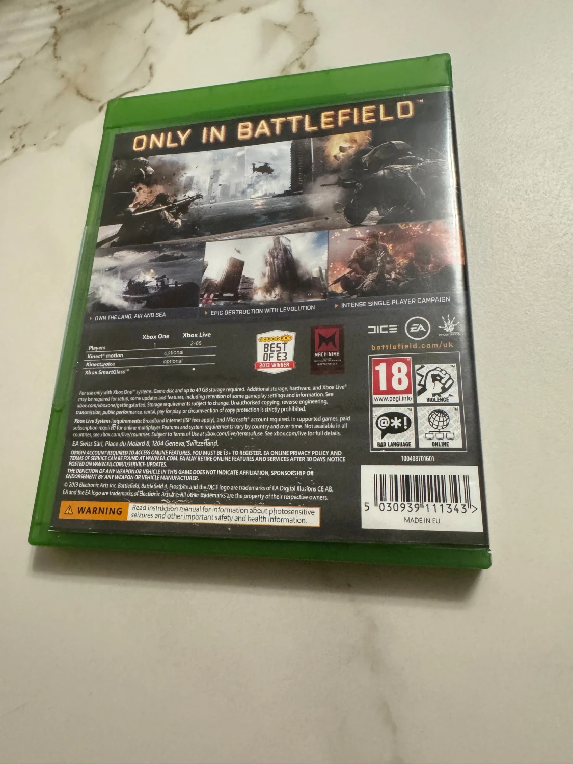 Spel för xbox one (battlefield 4 och battlefront 1) - 3