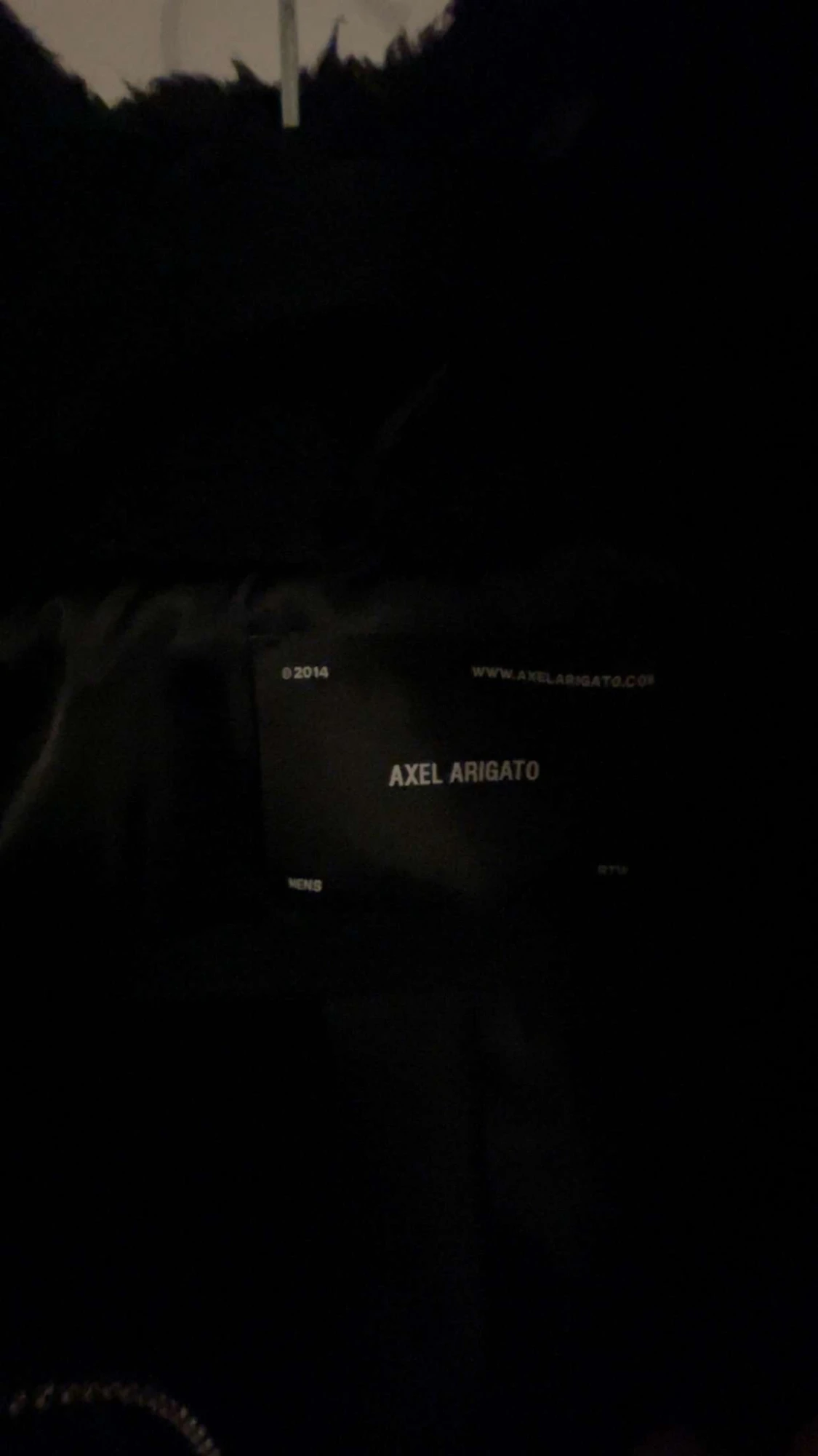 Svart teddyjacka från Axel Arigato - 3