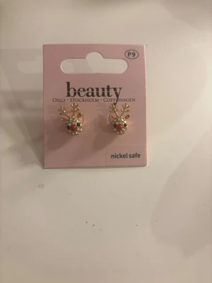 Söta örhängen till julen - Säljer dessa söta örhängen. Aldrig använt. Perfekt till julen. 