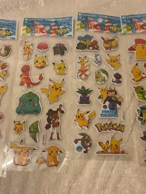 Barn Klistermärke  - 60kr/4st/bild , finns fler kvar 