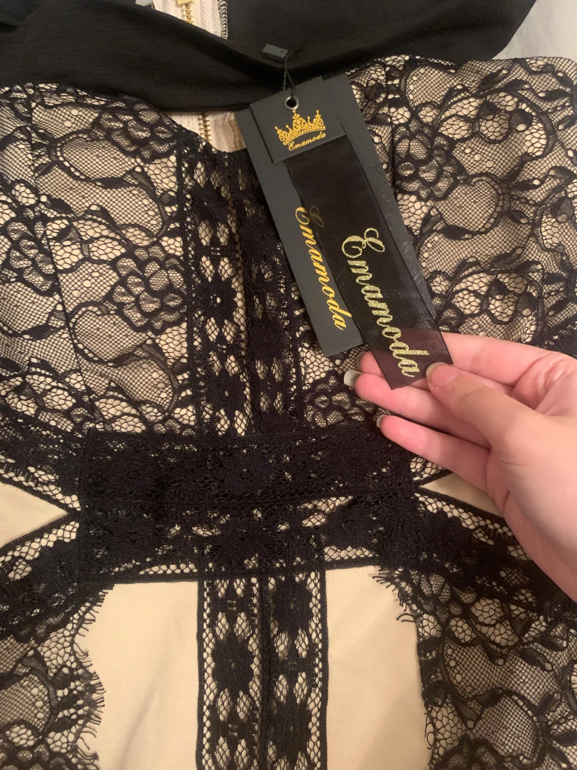 Coquette goth klänning!! - 3