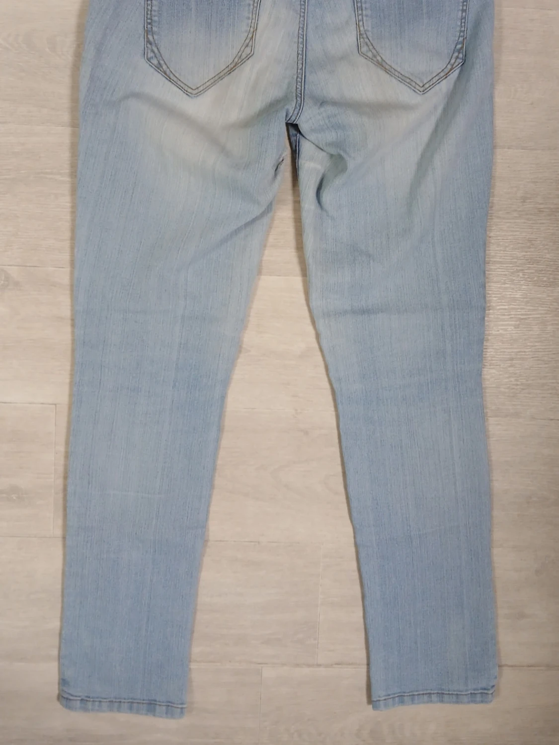 Jeans / legging med bred linning - 5