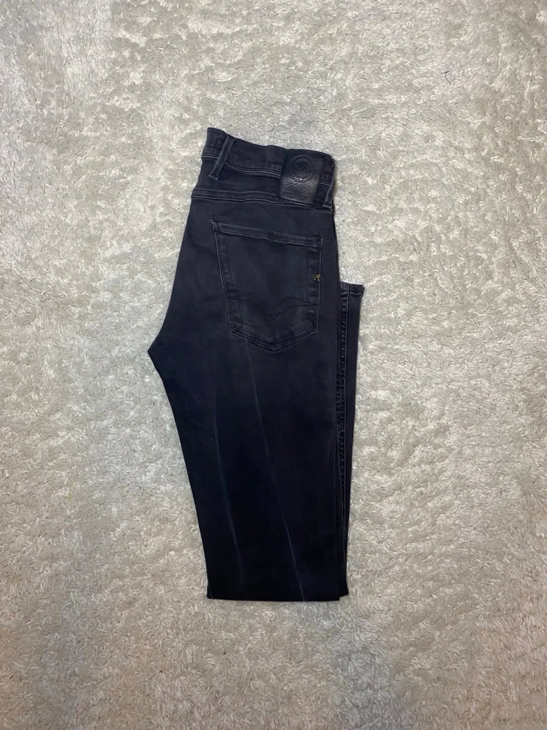 Svarta Replay Anbass jeans