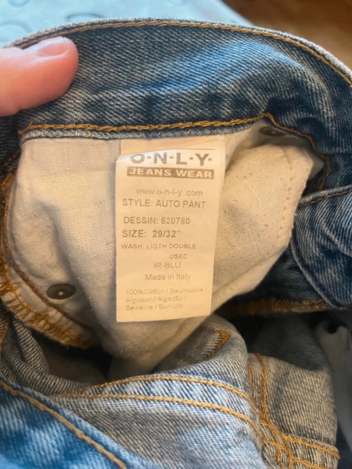 Bootcut jeans från Only, ljusblå - 6