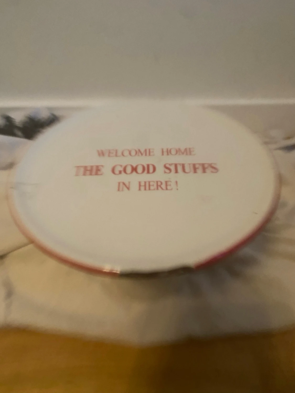 Ett trevligt keramik fat