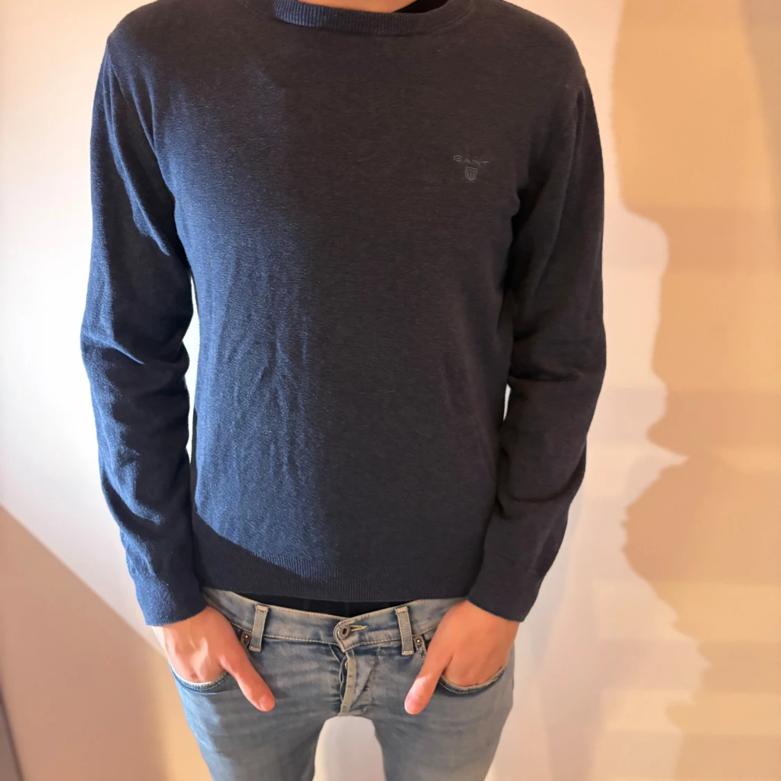 Marinblå tröja från GANT