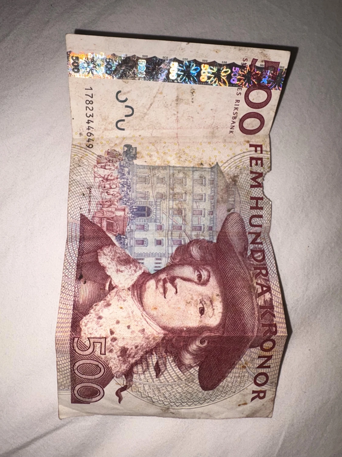 500kr gammal fem hundra kronor 