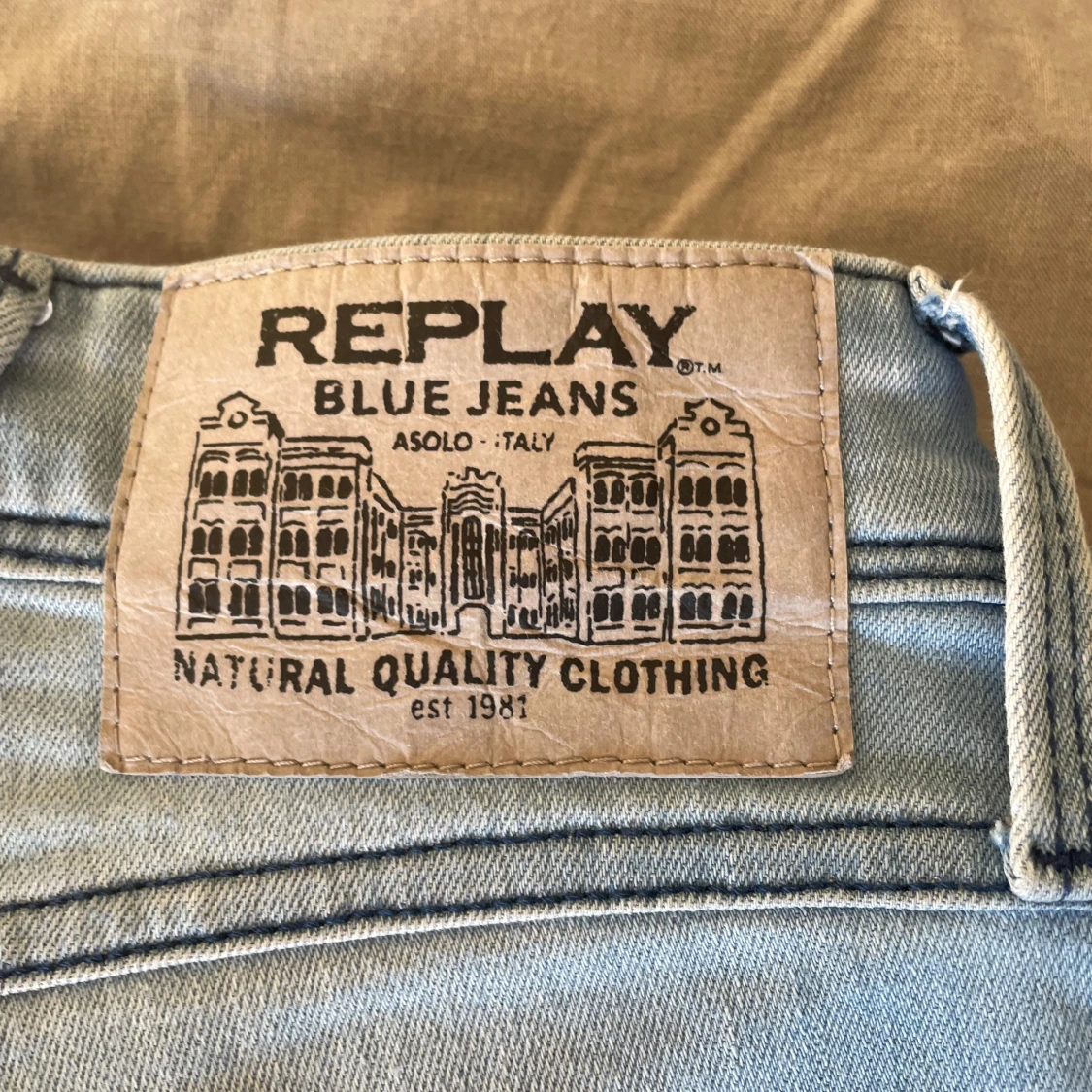 Replay Anbass ljusblå jeans W29 L32 - 4