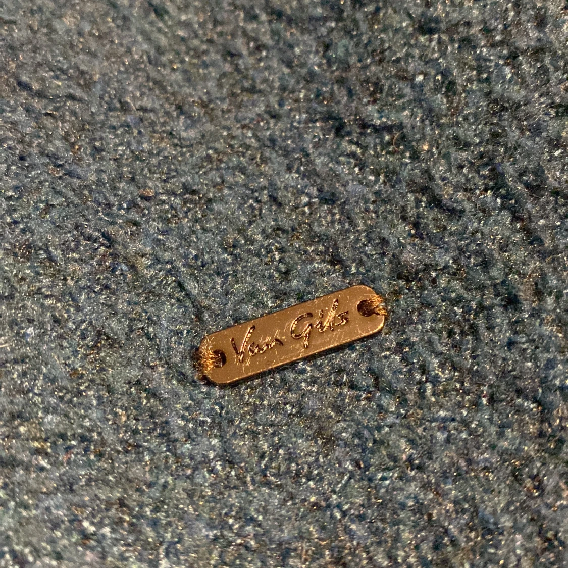 Van gils strukturerad tröja blå - 3