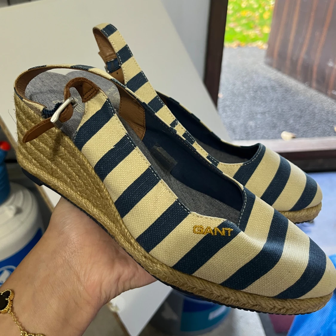 Espadriller med kilklack Gant storlek 36