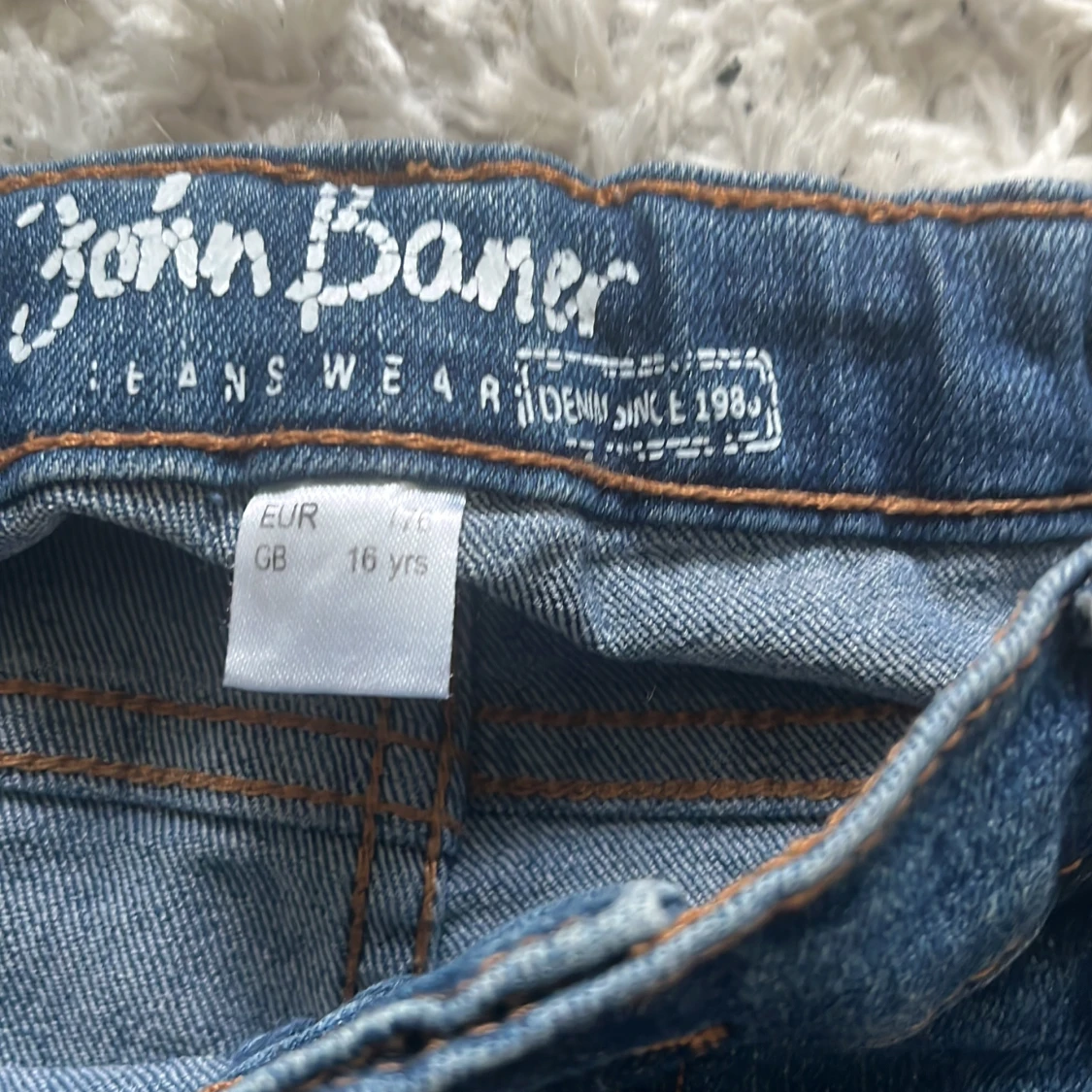 Blå jeans från John Baner, storlek 16 år - 3
