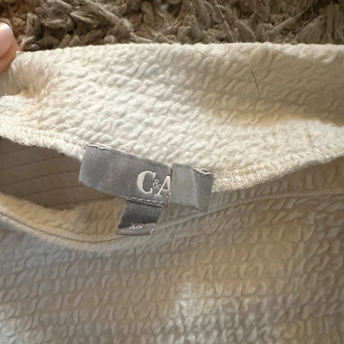 Vit trekvartströja från C&A - 2