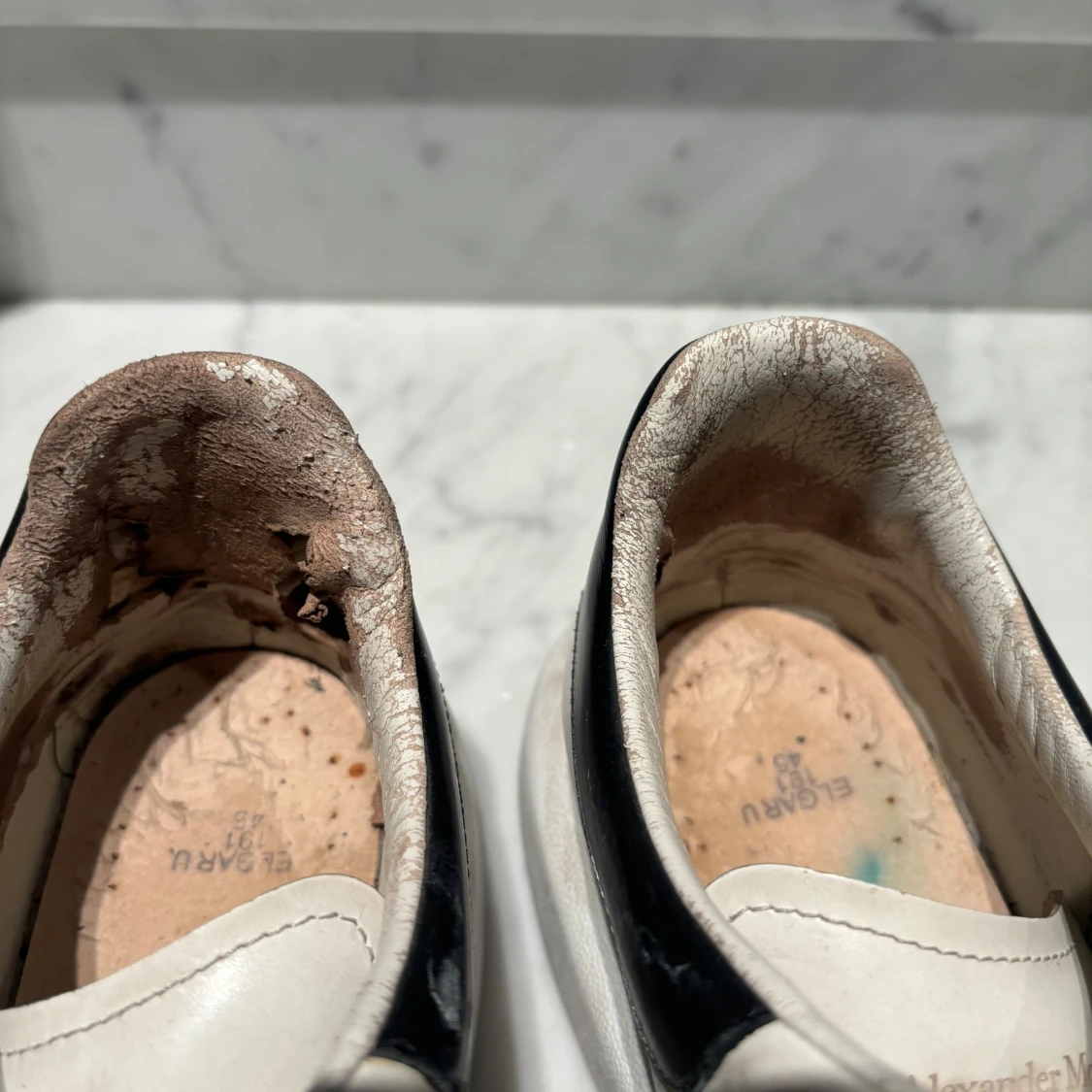 Alexander McQueen vita sneakers - 4