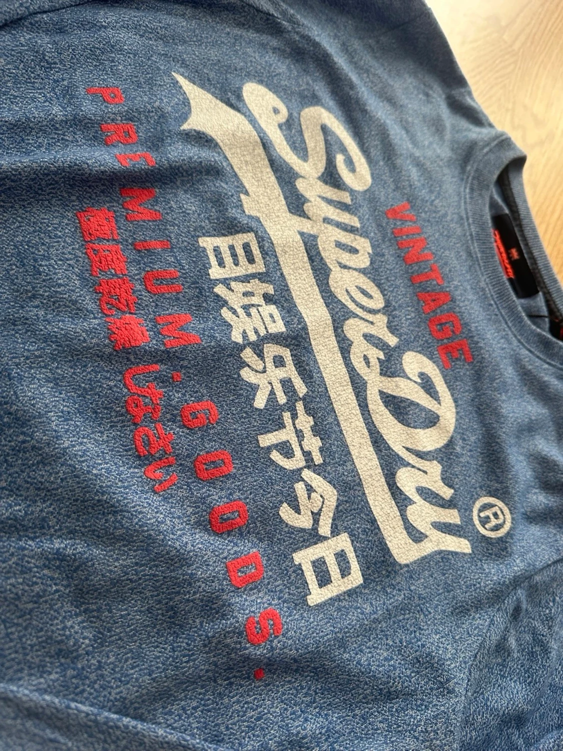 Blå tröja Superdry S - 1