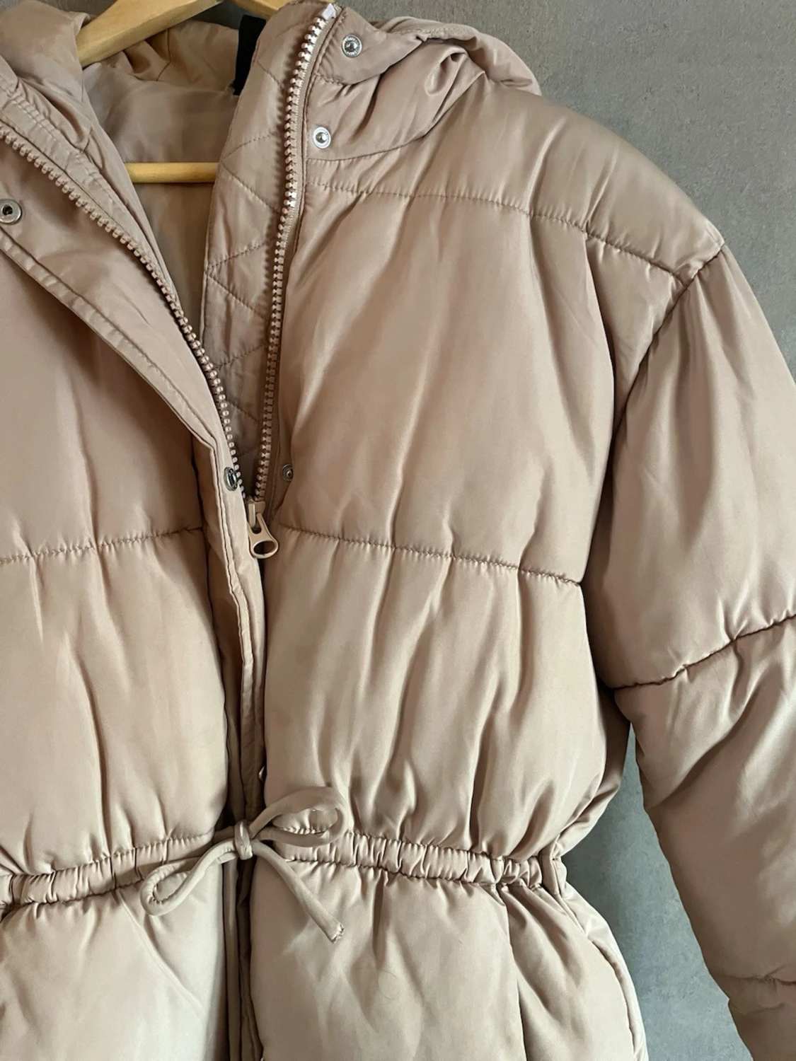 Beige pufferjacka  - 2