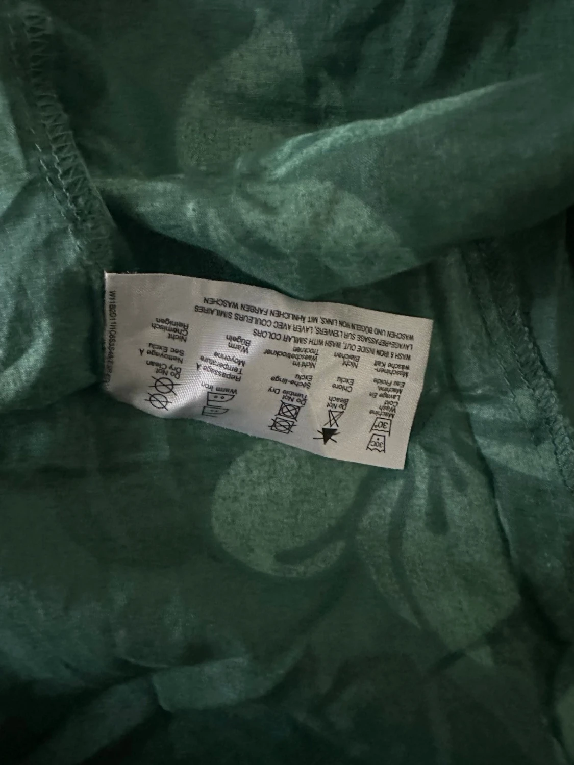 Grön blommig sommarklänning från edc by esprit XS  - 5