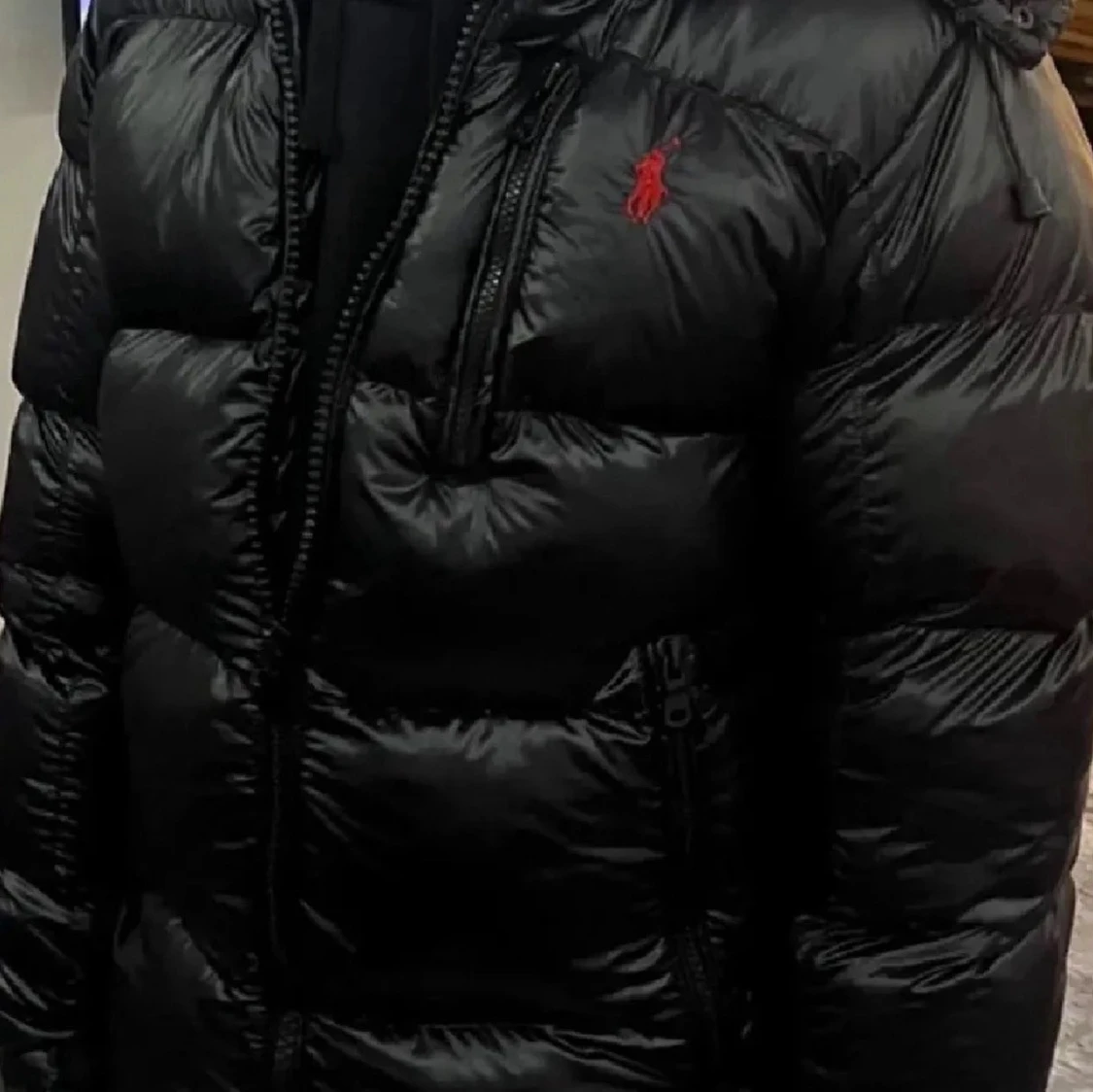 Svart pufferjacka från Polo Ralph Lauren