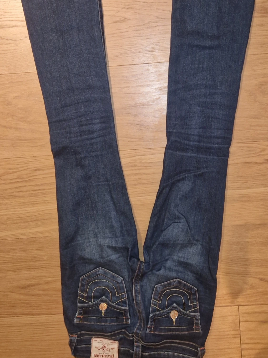 TRUE RELIGION Mörkblå BECCA Mid Rise Bootcut jeans - 2