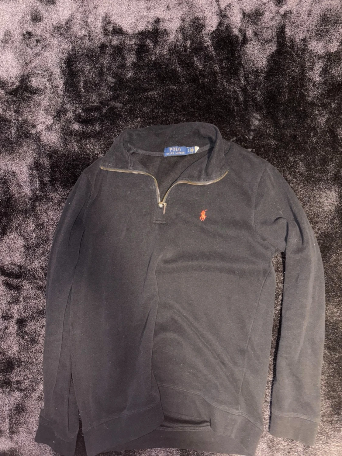 Svart half zip tröja från Polo Ralph Lauren