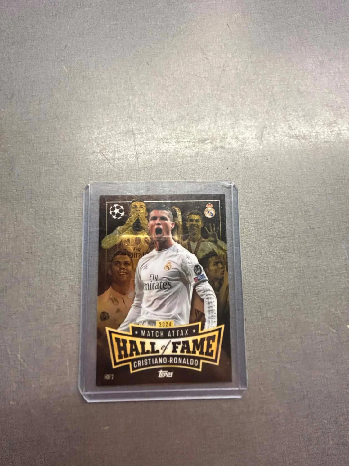 Match Attax Hall of Fame Cristiano Ronaldo 2024 - 3