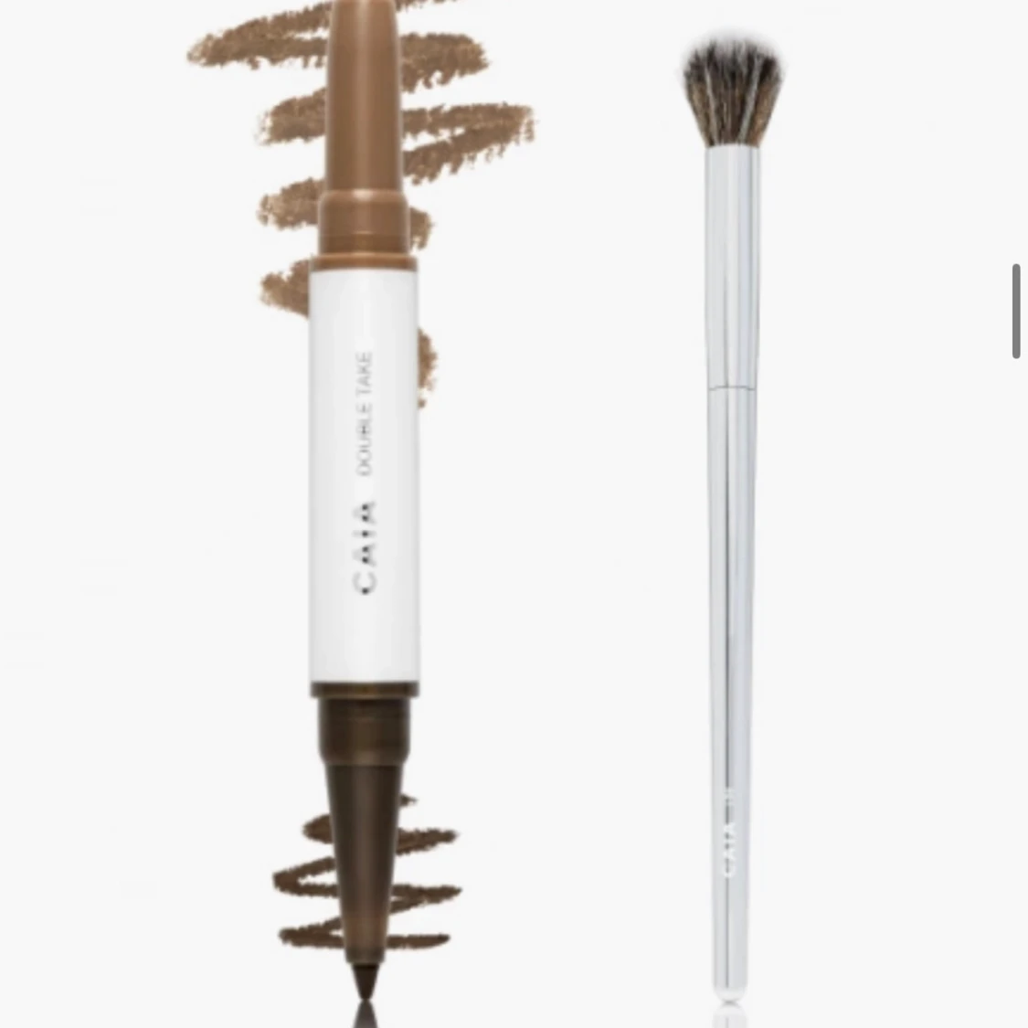 Caia double take eyeliner + mega blend brush E28 - 2