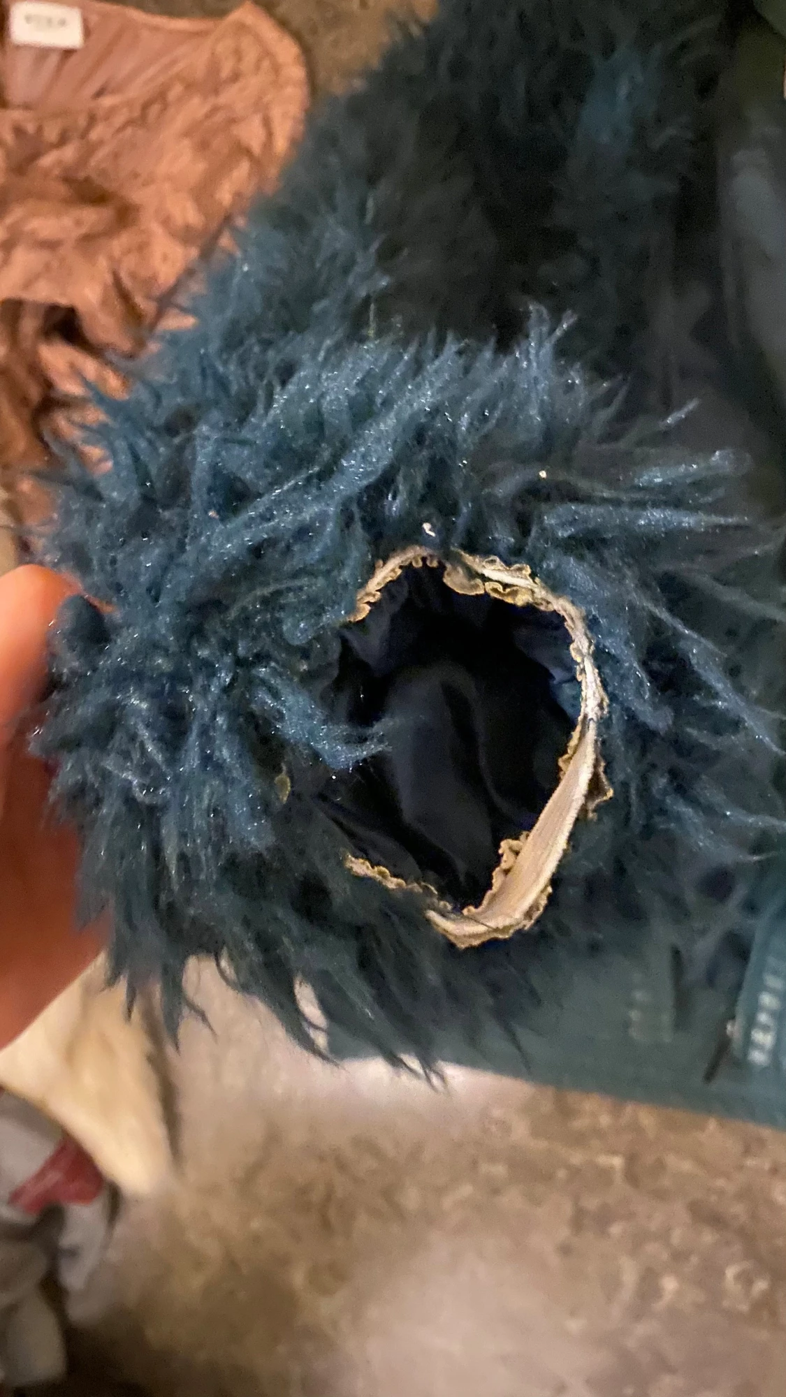 Fluffig jacka från fransa - 4