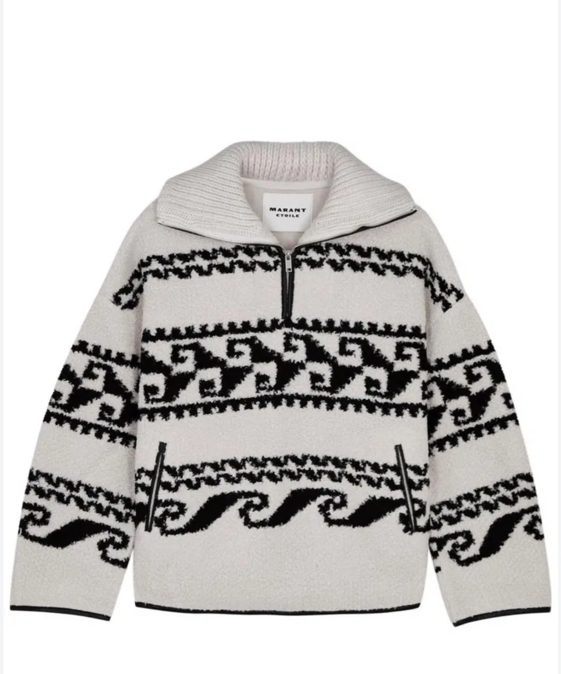 Isabel Marant Étoile fleece half zip - 2