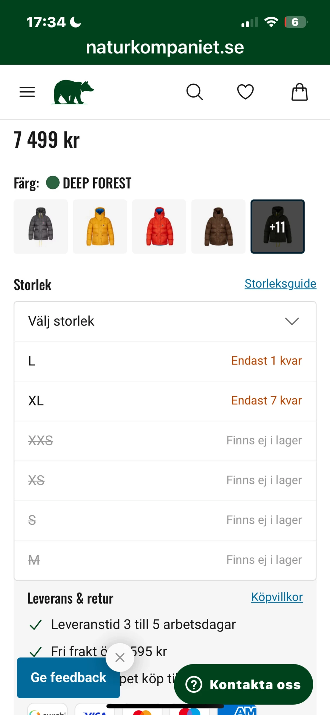 Fjällräven jacka - 1