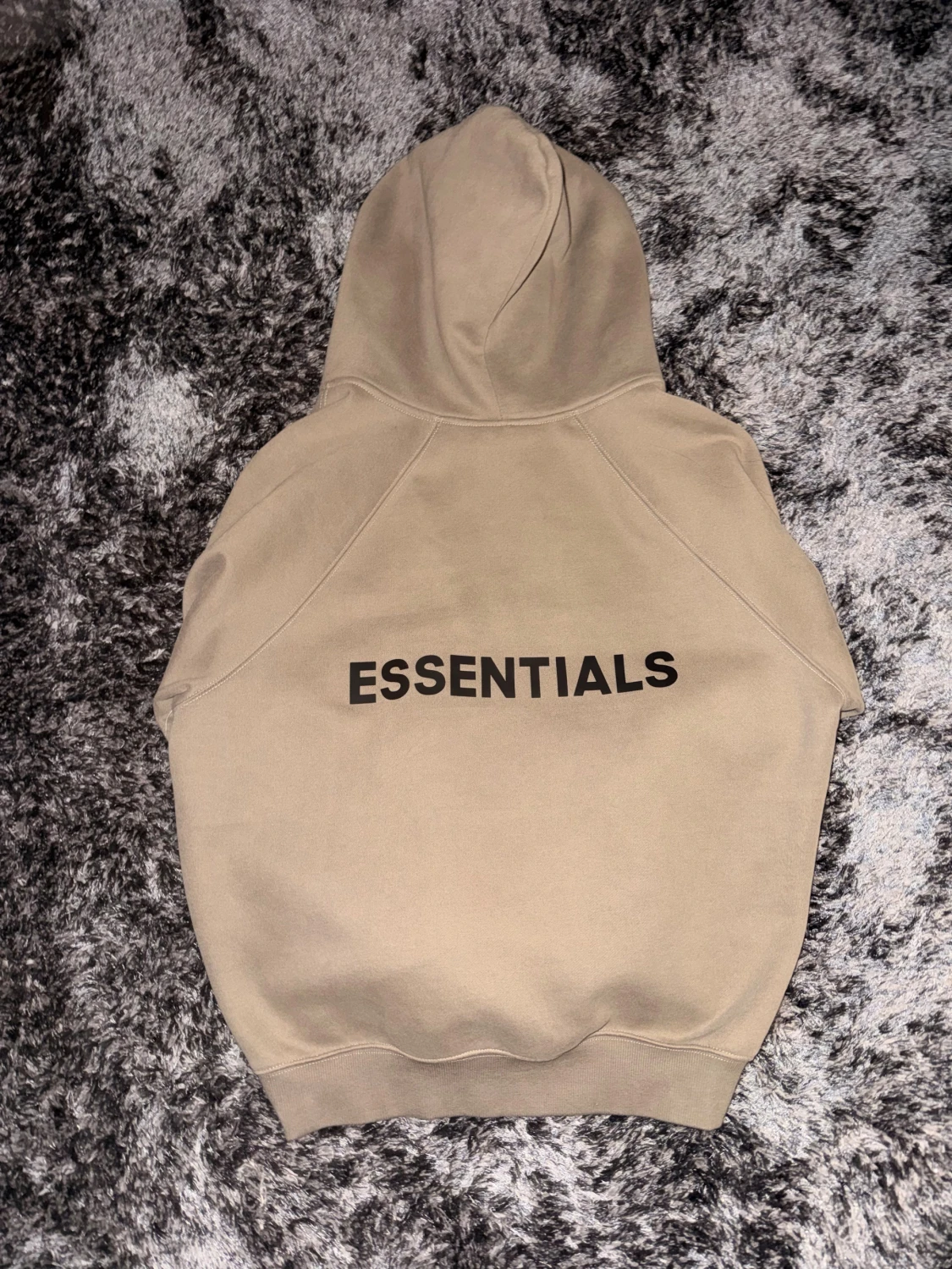Beige Essentials Fear of God hoodie
