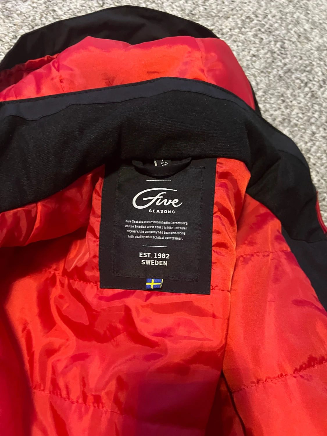 Svart vindjacka från Five Seasons - 3