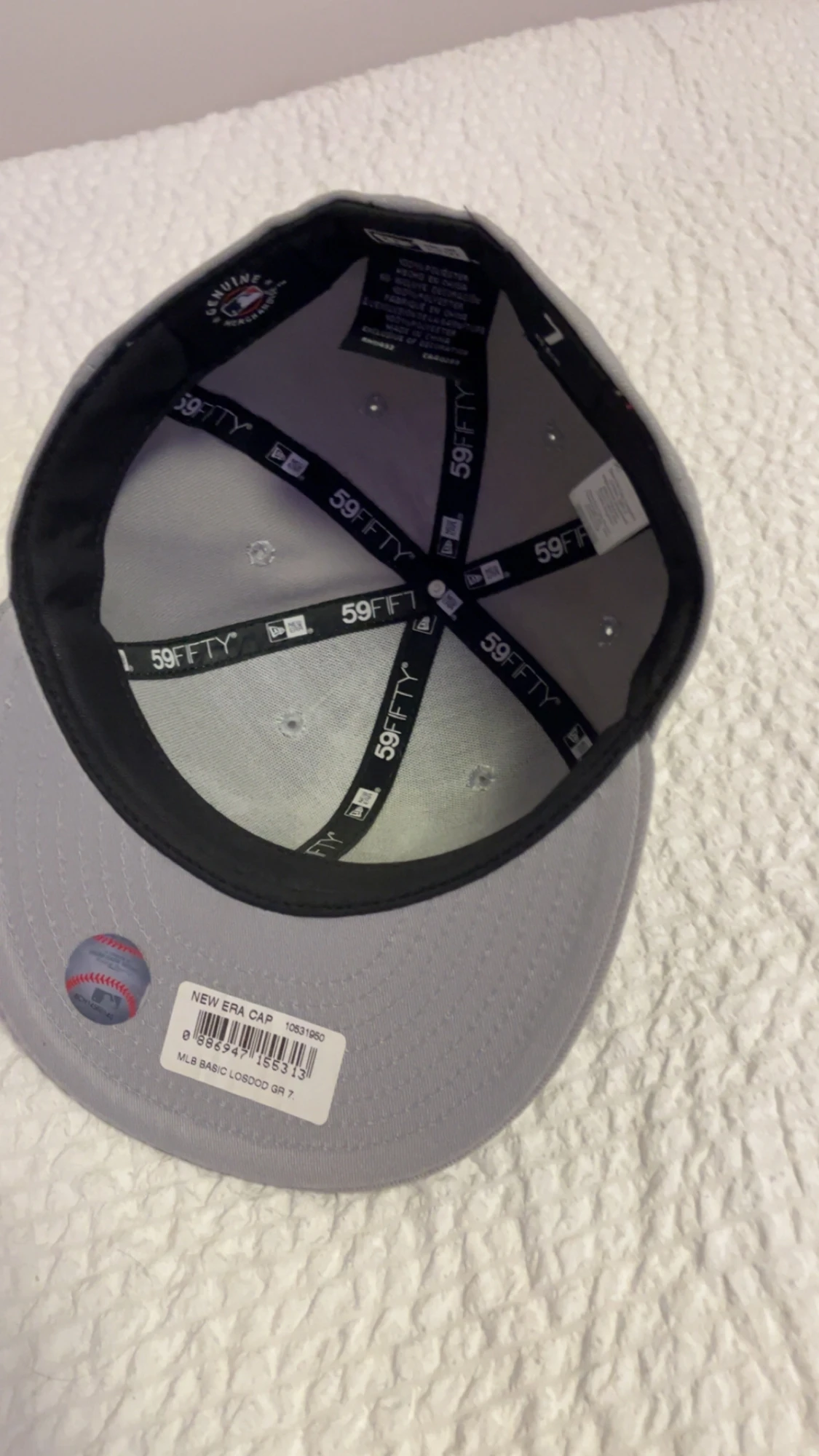 Grå LA Dodgers keps från New Era - 3