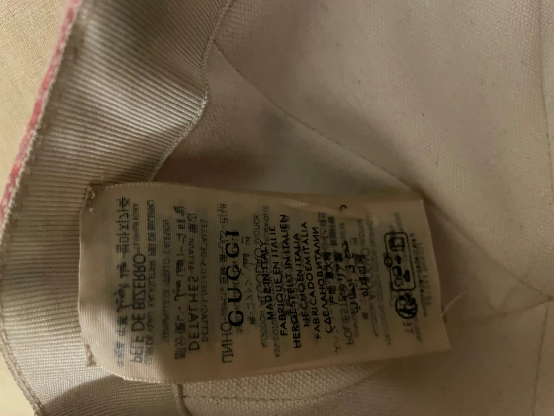 Rosa Gucci keps  - 3