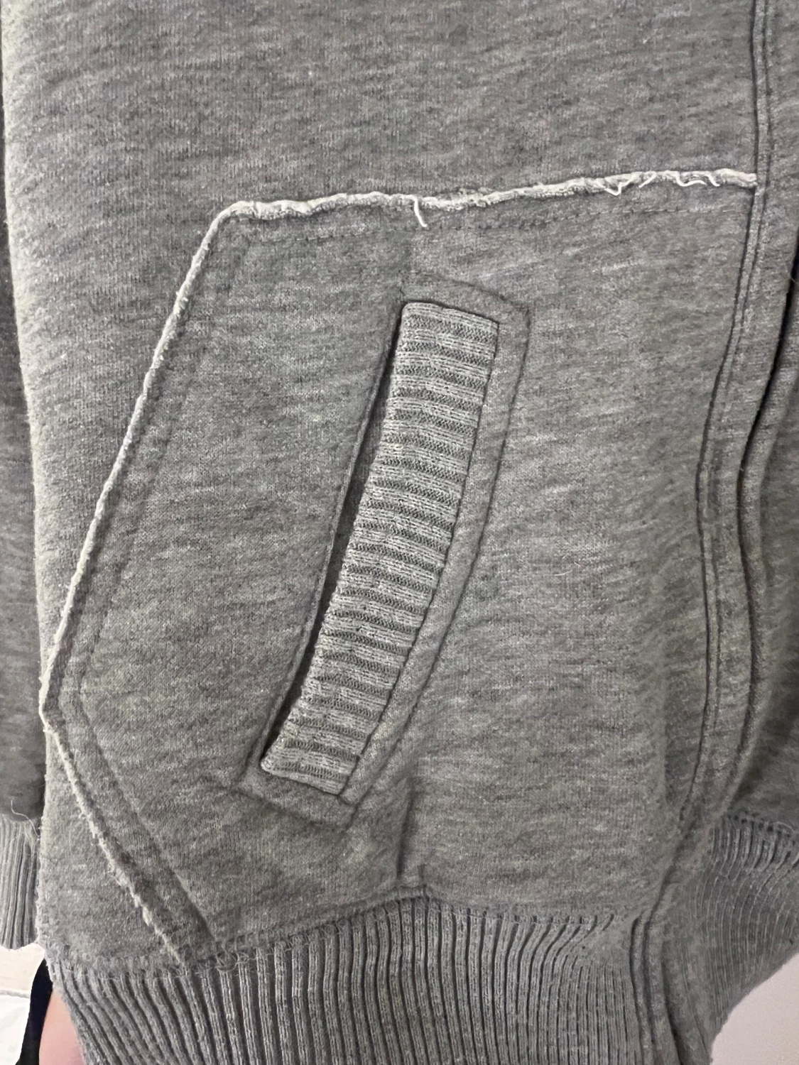 Grå teddyjacka Abercrombie & Fitch XL - 4