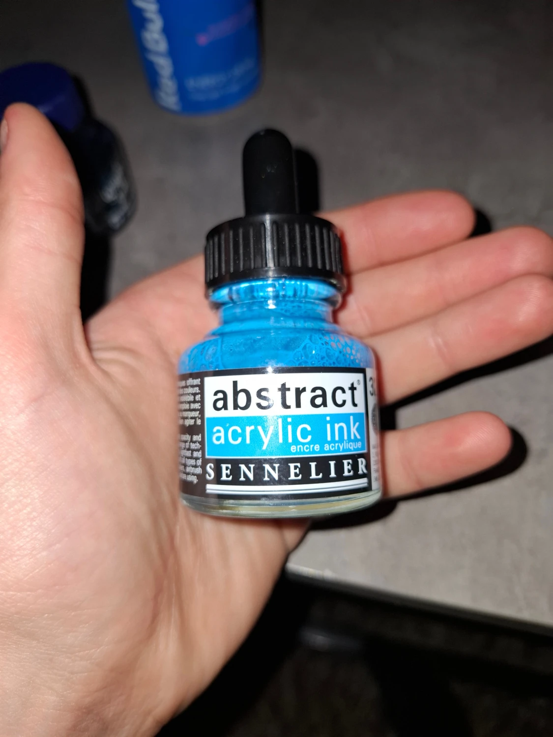 Abstract Acrylic Ink